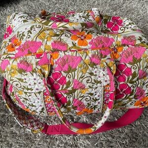 Vera Bradley grand  Travel Bag large duffle crossbody